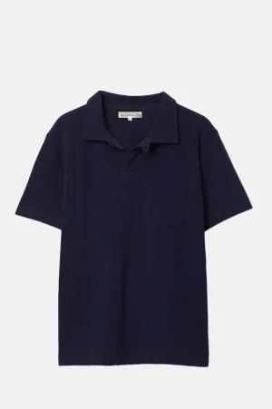 2PKPL Pocket Polo Shirt Ink Blue