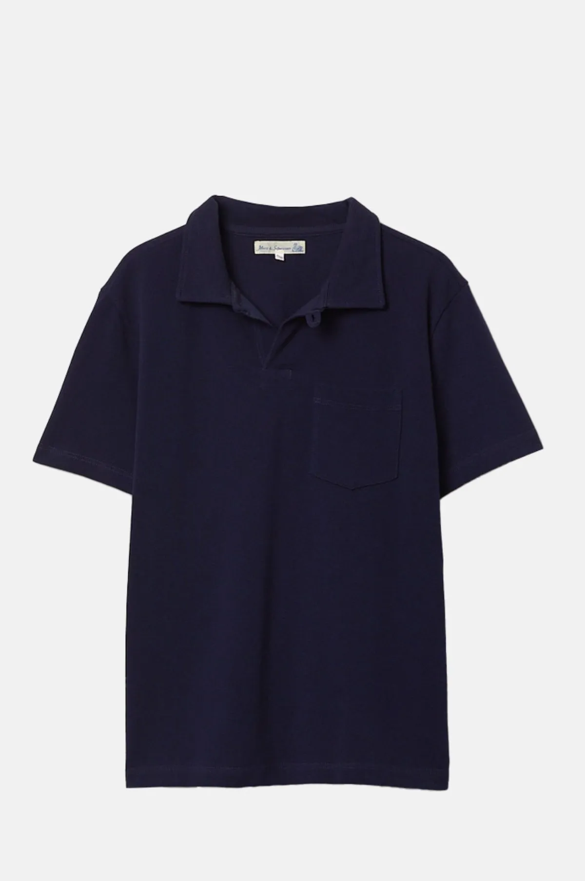 2PKPL Pocket Polo Shirt Ink Blue