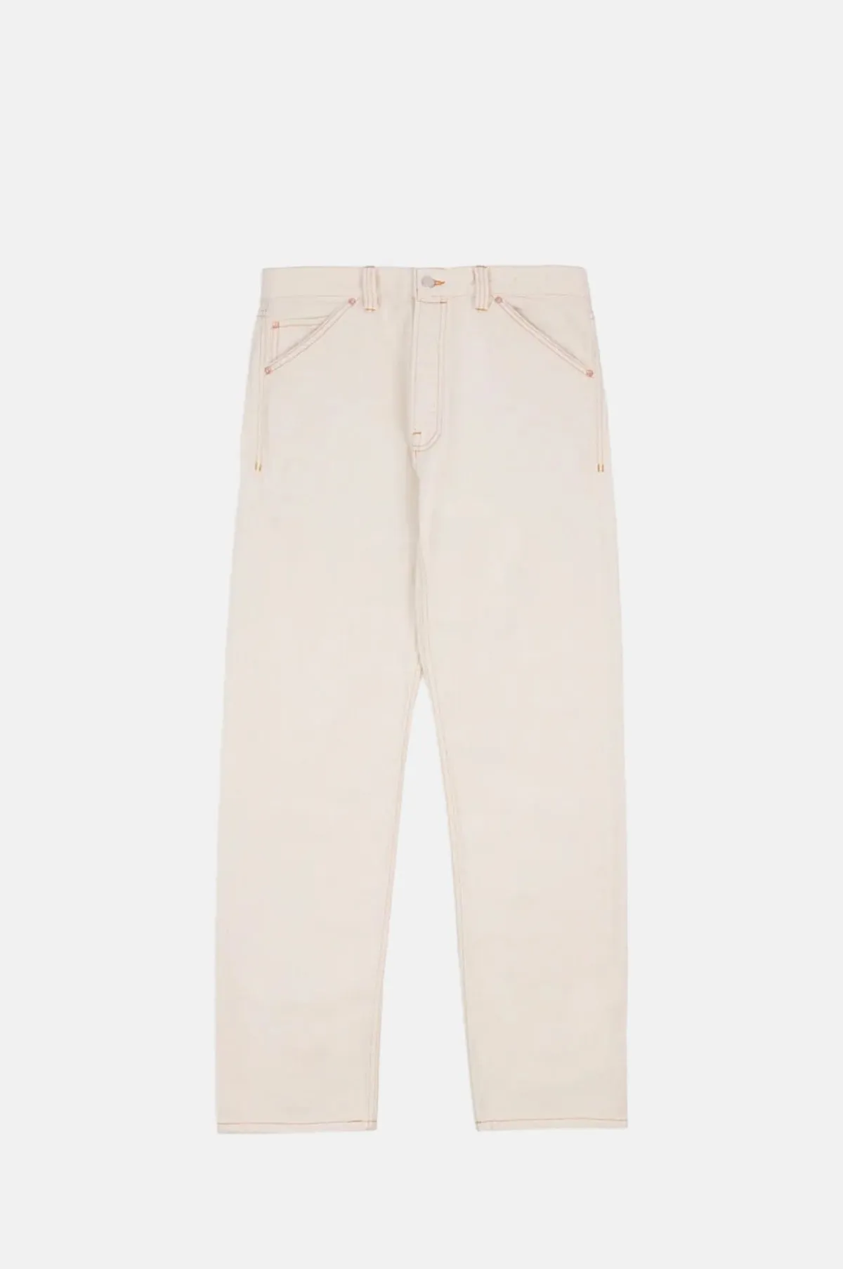 5-Pocket Selvedge Denim Jean Ecru