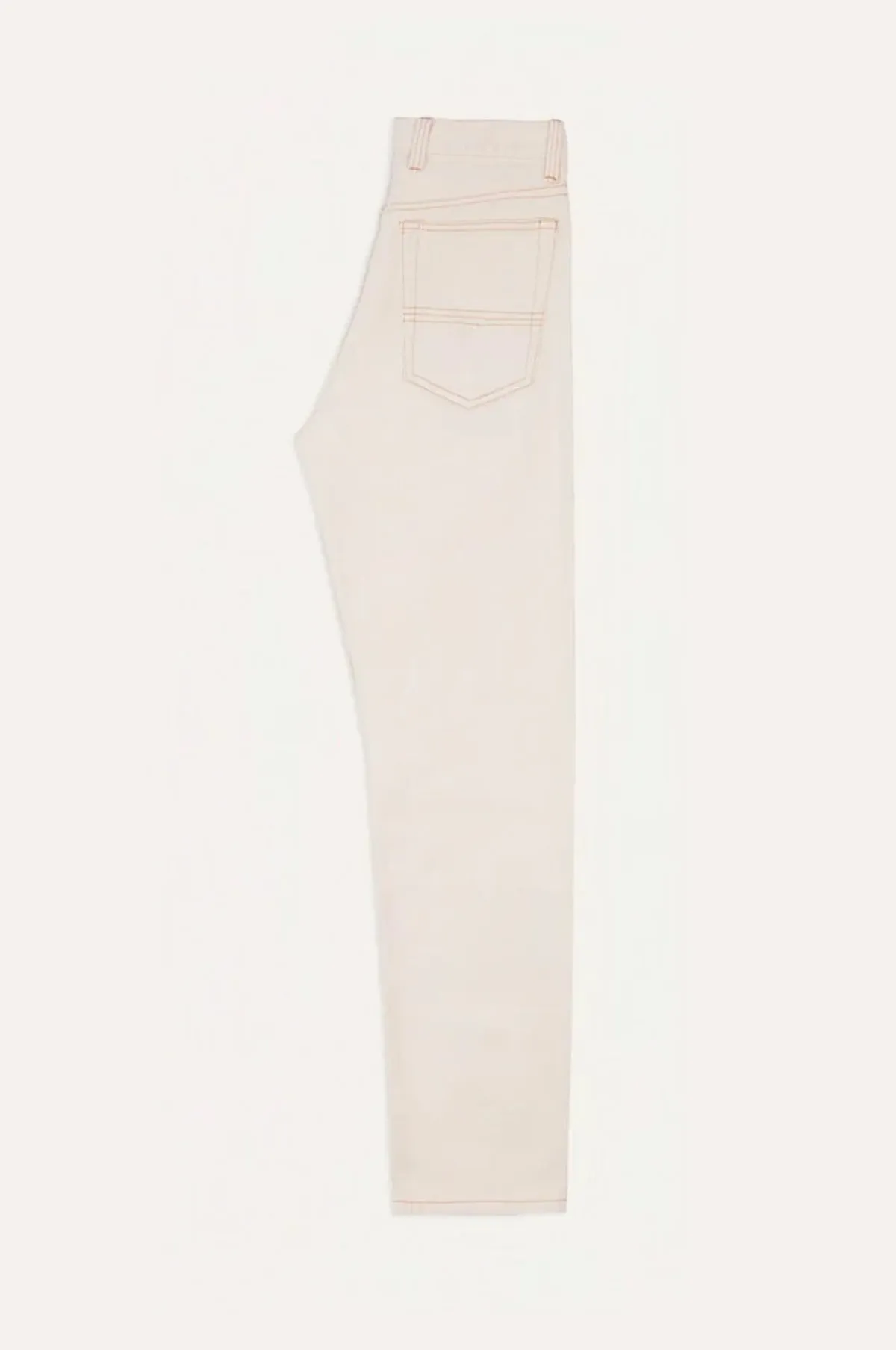 5-Pocket Selvedge Denim Jean Ecru
