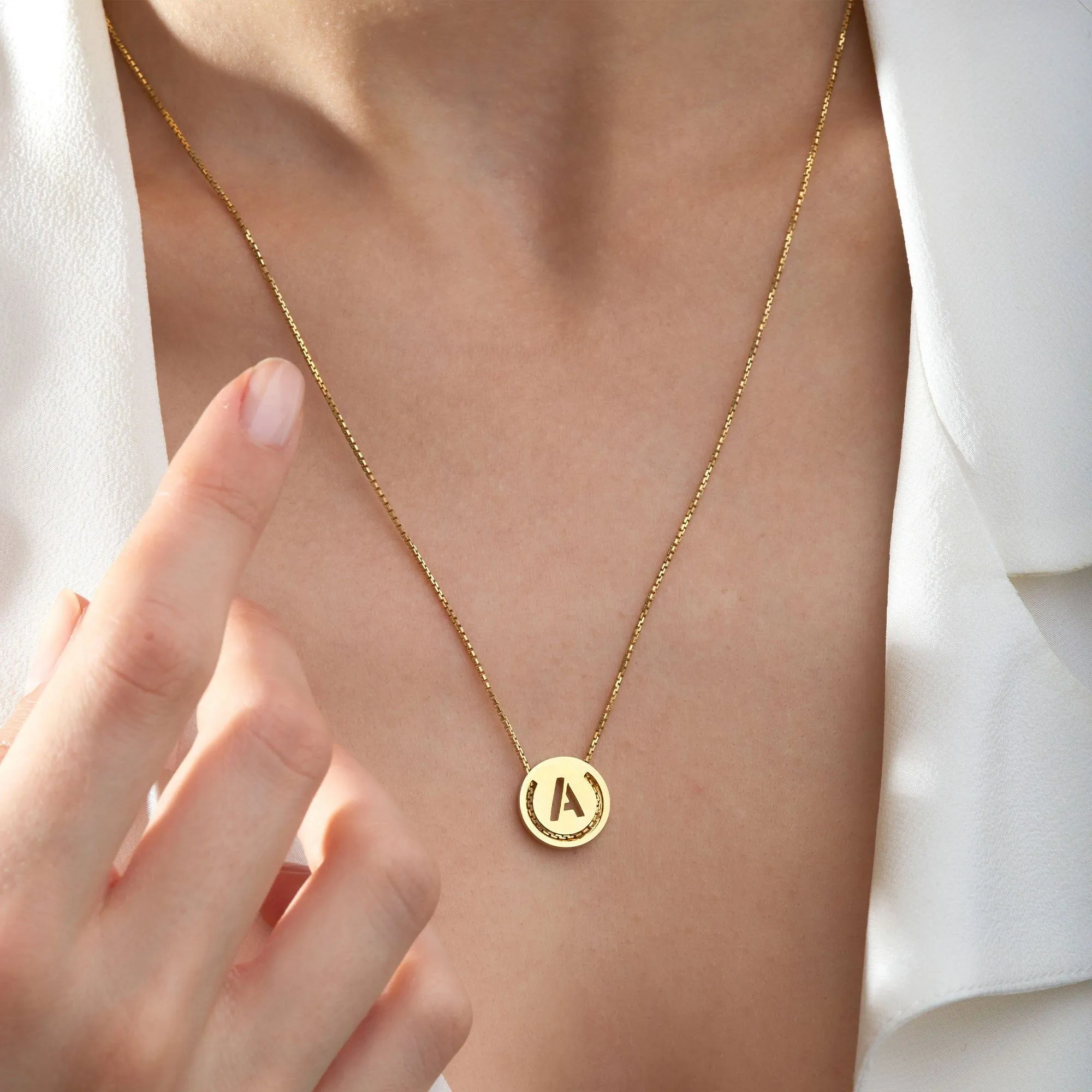 ABC's - G 18K Gold Plated Necklace