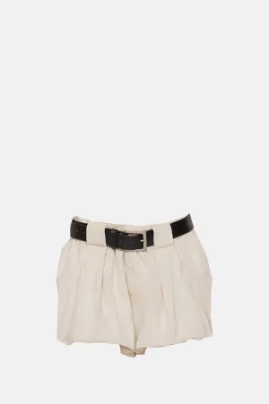 Adele Sportswear Bubble Short Oat