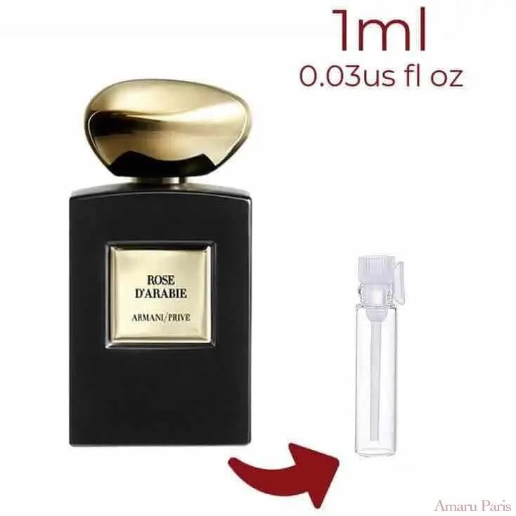 Armani Privé Rose d'Arabie Giorgio Armani for women and men Decant Fragrance Samples