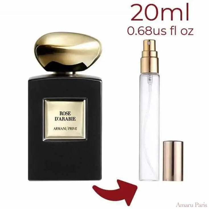 Armani Privé Rose d'Arabie Giorgio Armani for women and men Decant Fragrance Samples
