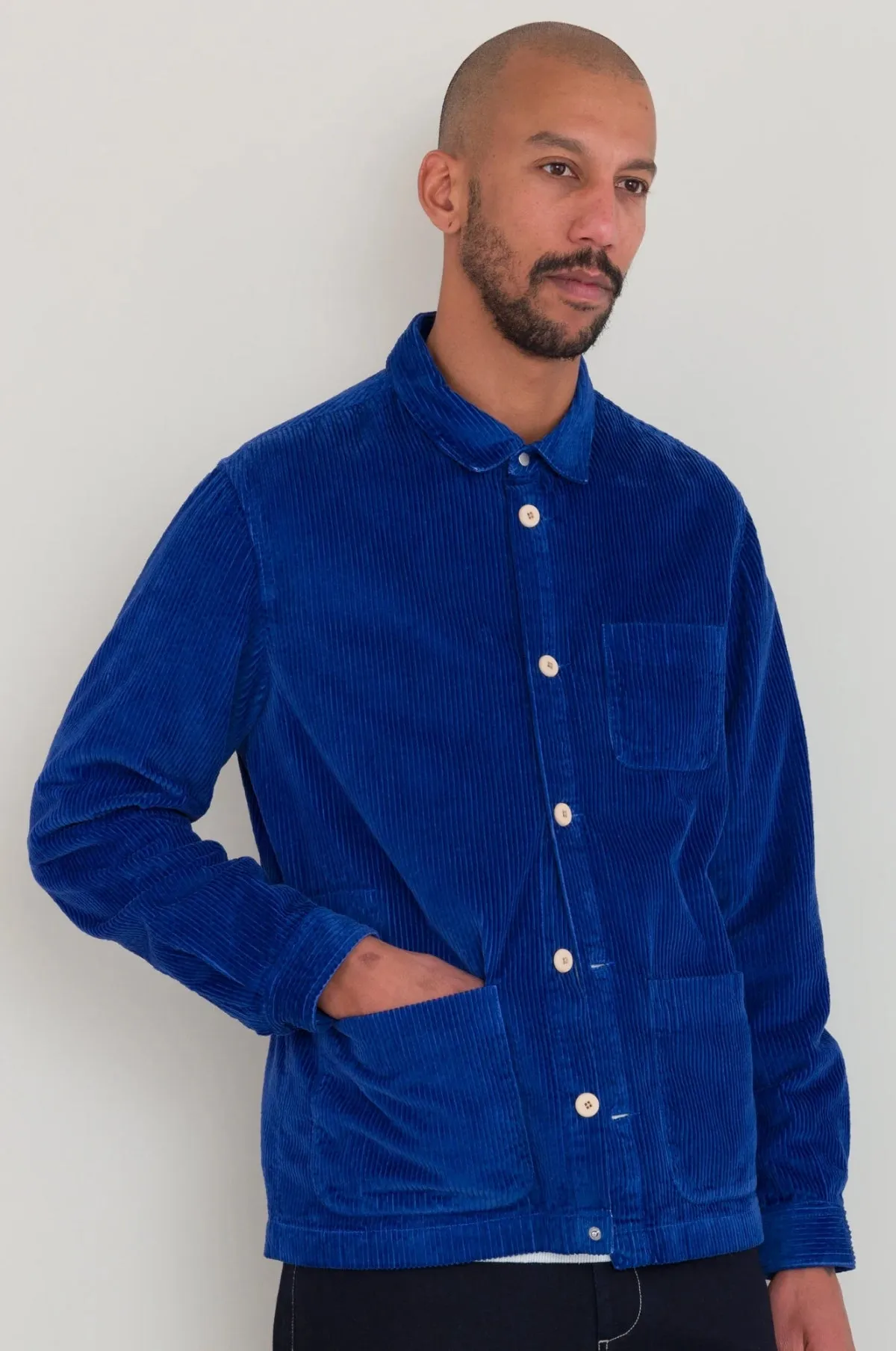 Assembly Jacket Bright Blue Heavy Cord