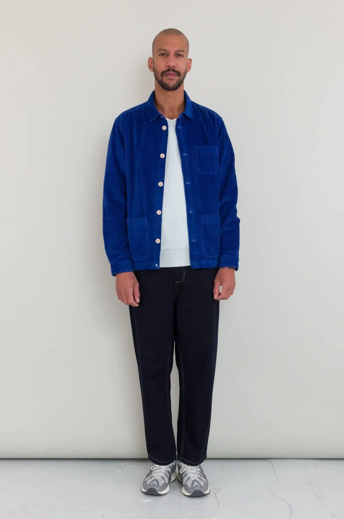 Assembly Jacket Bright Blue Heavy Cord