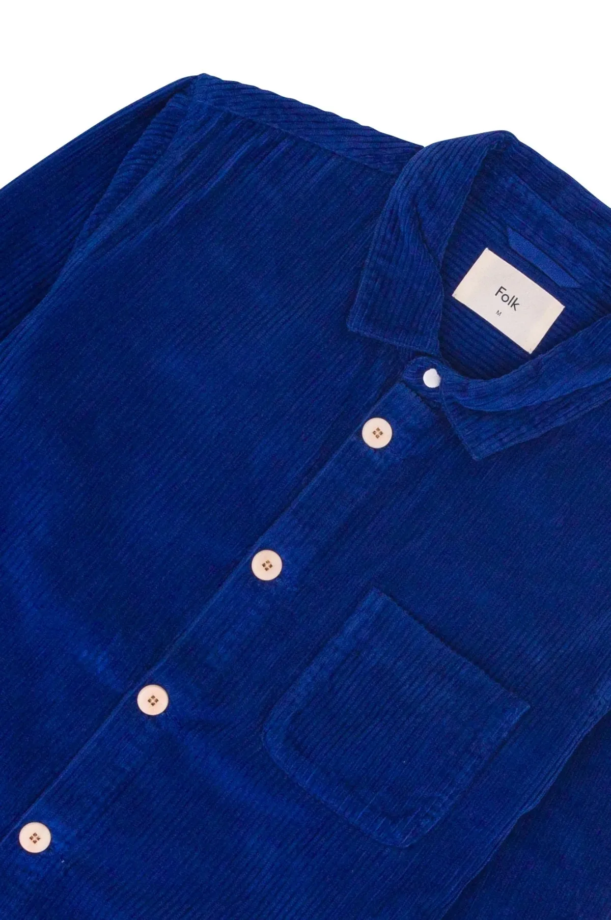 Assembly Jacket Bright Blue Heavy Cord