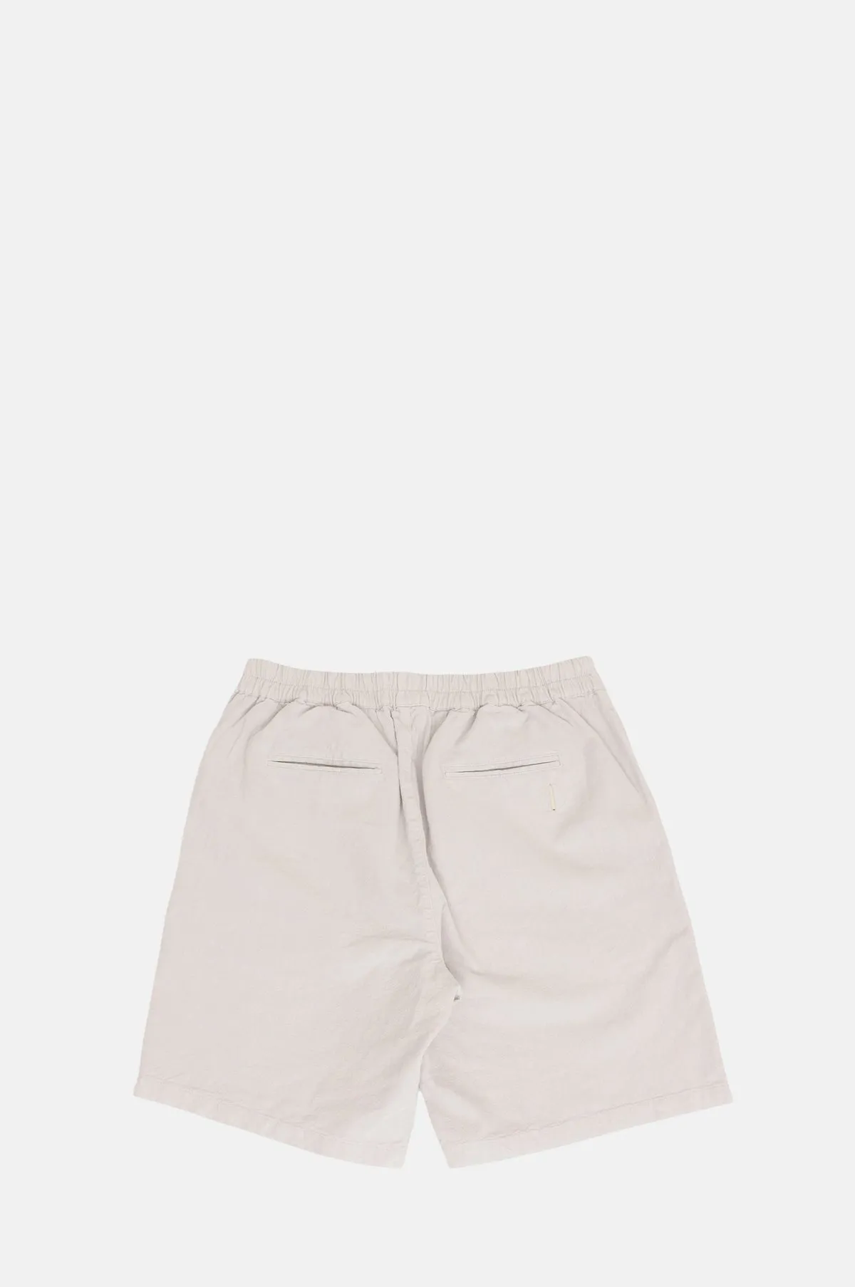 Assembly Short Silver Grey Linen