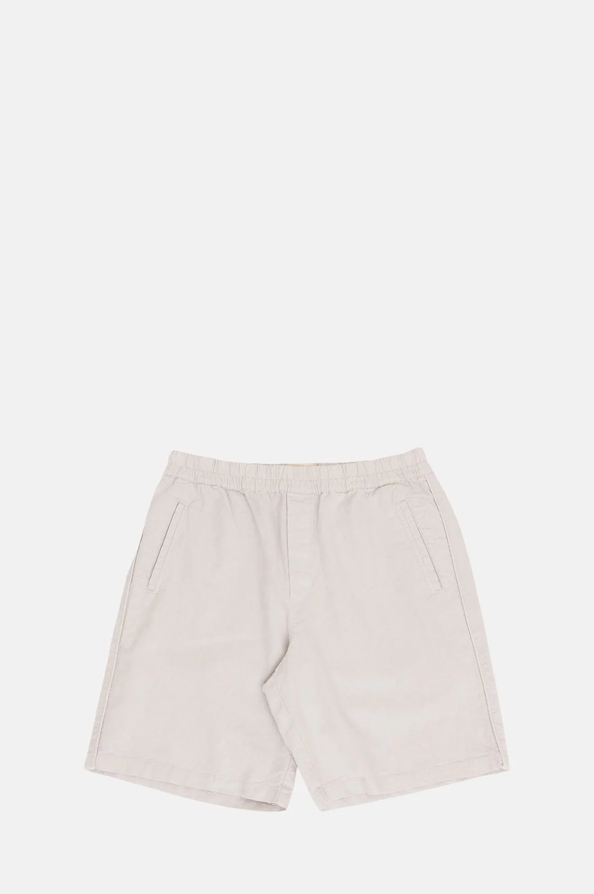 Assembly Short Silver Grey Linen