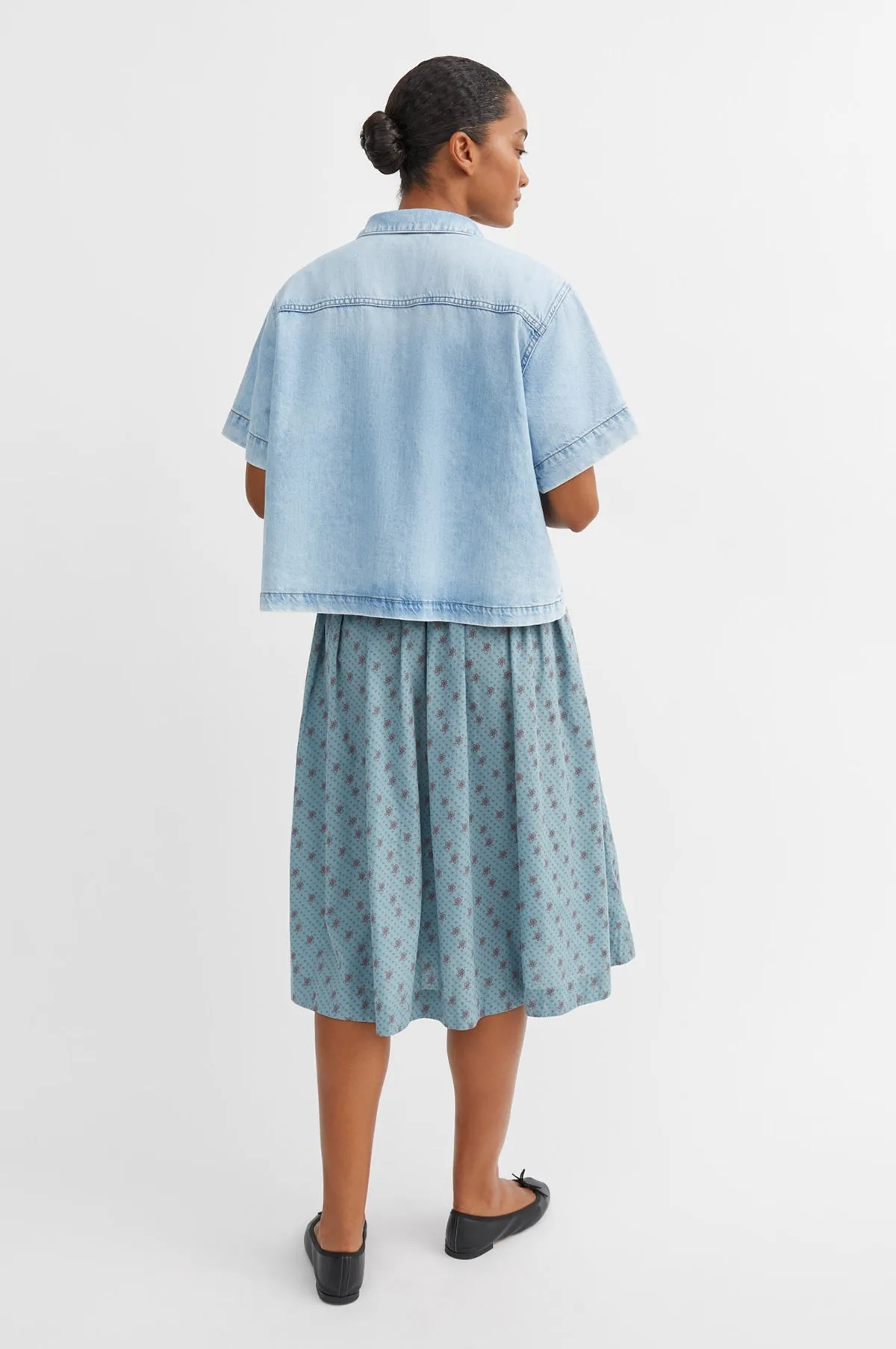 Augusta Shirt Worn Light Blue