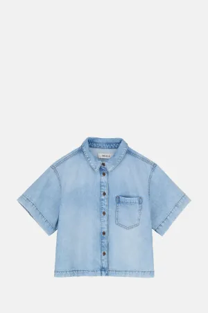 Augusta Shirt Worn Light Blue