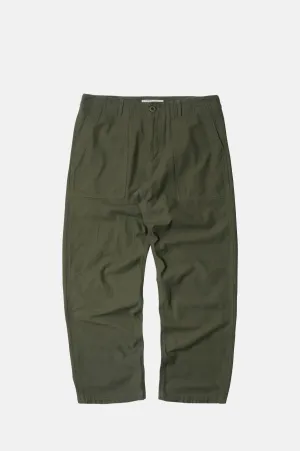 Backsatin Fatigue Pants Olive