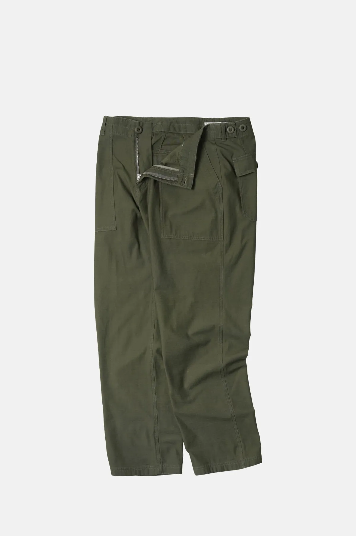 Backsatin Fatigue Pants Olive
