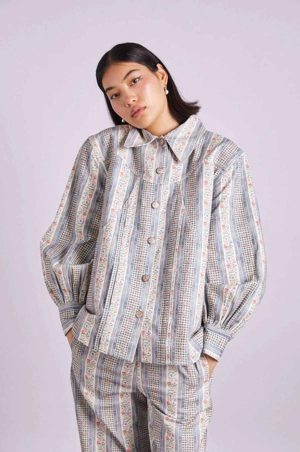 Baxter Jacket Wallpaper Floral