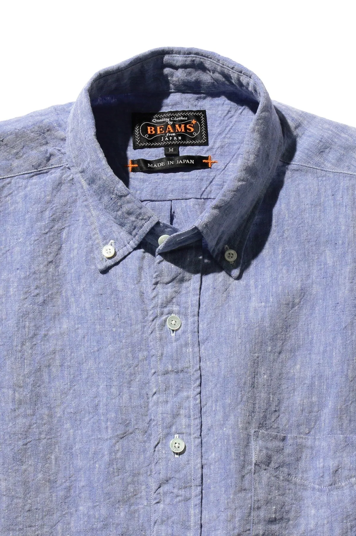 B.D. 1/40 Linen Chambray Blue
