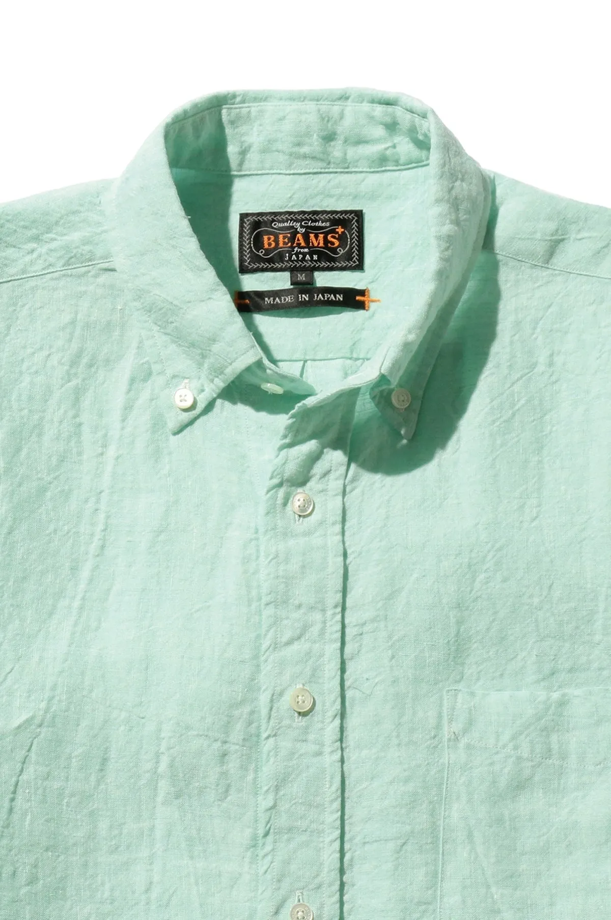 B.D. 1/40 Linen Chambray Mint Green
