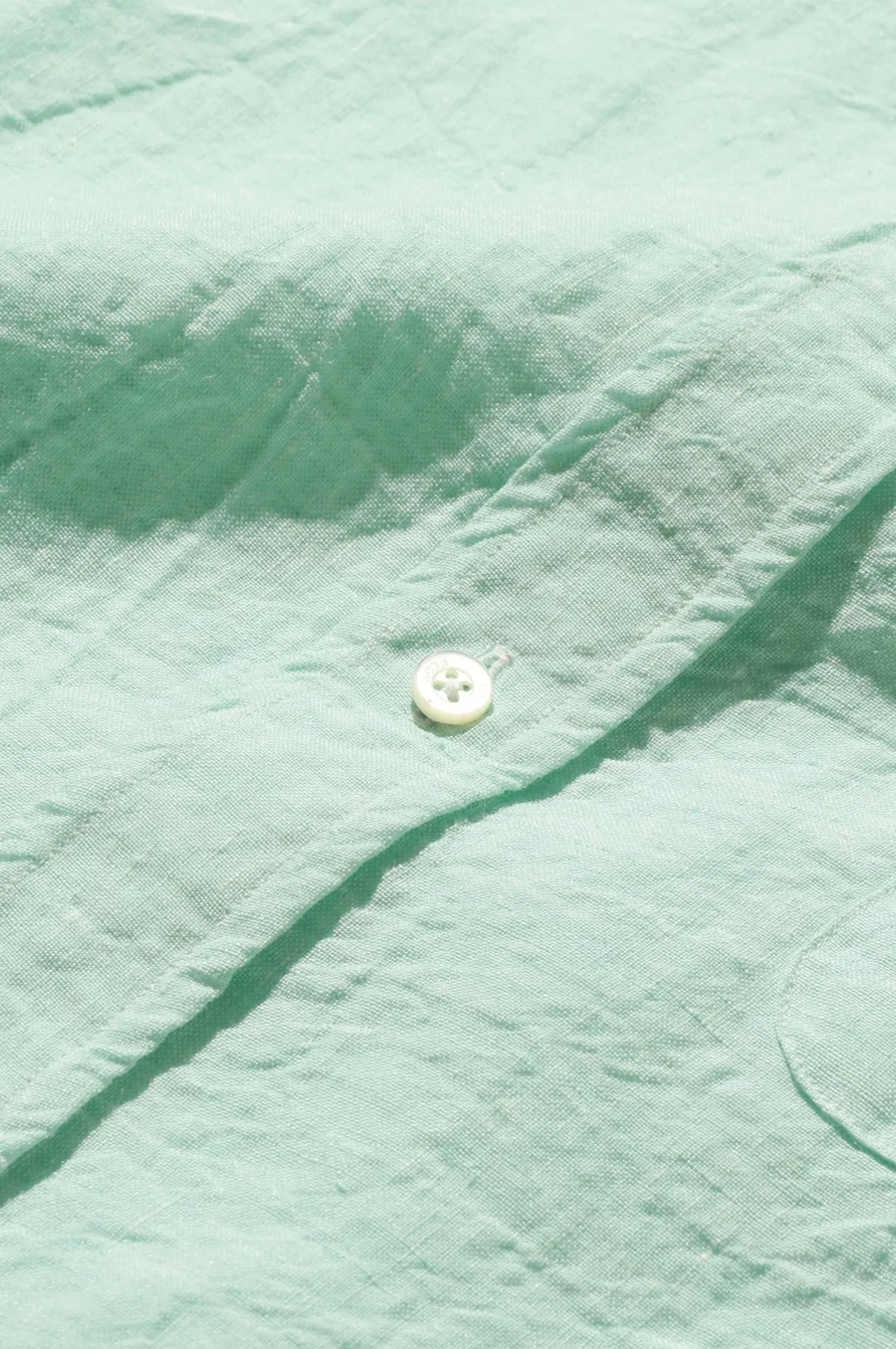 B.D. 1/40 Linen Chambray Mint Green