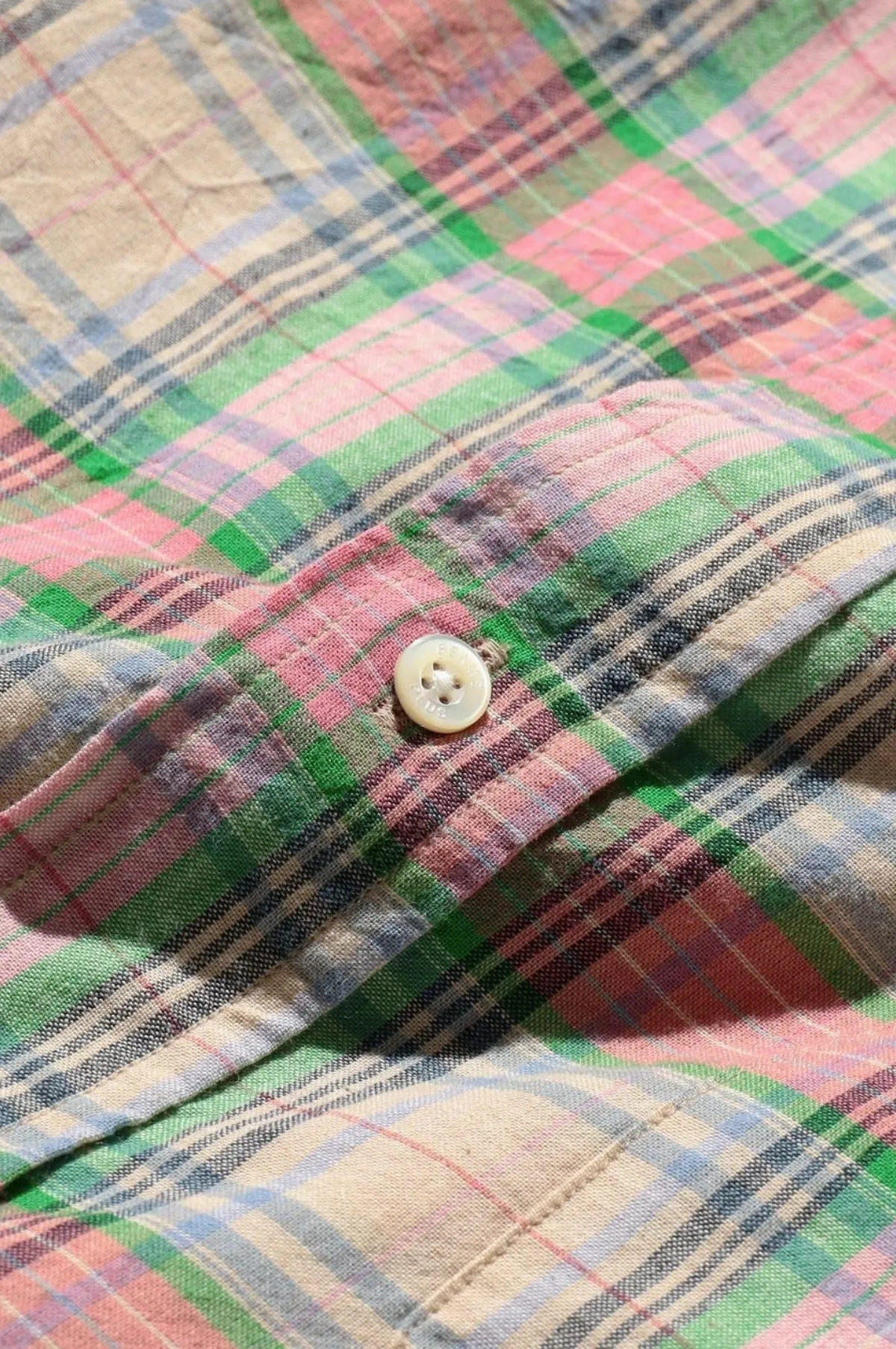 B.D. Classic-Fit Madras Pink