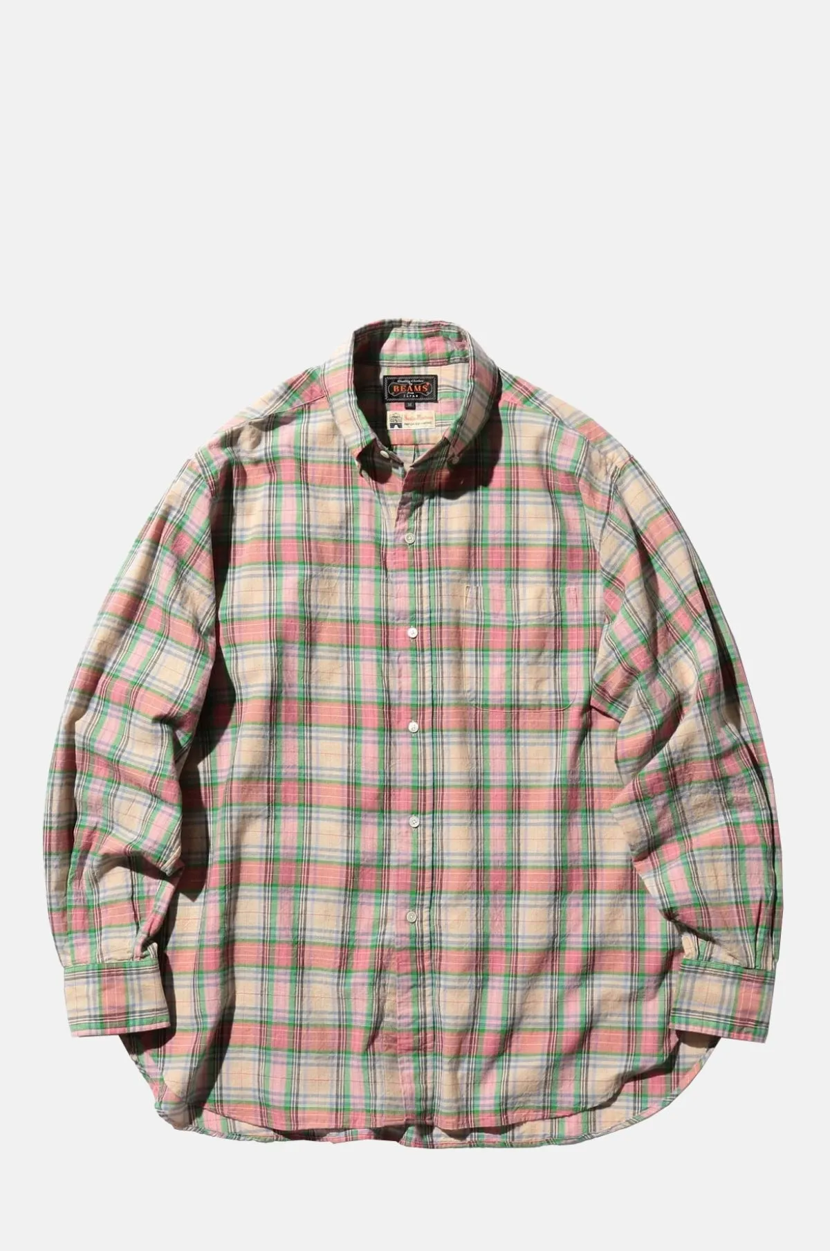 B.D. Classic-Fit Madras Pink