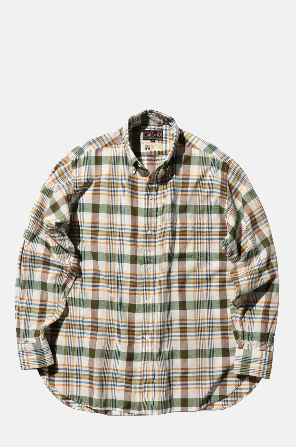 B.D. Classic-Fit Madras White
