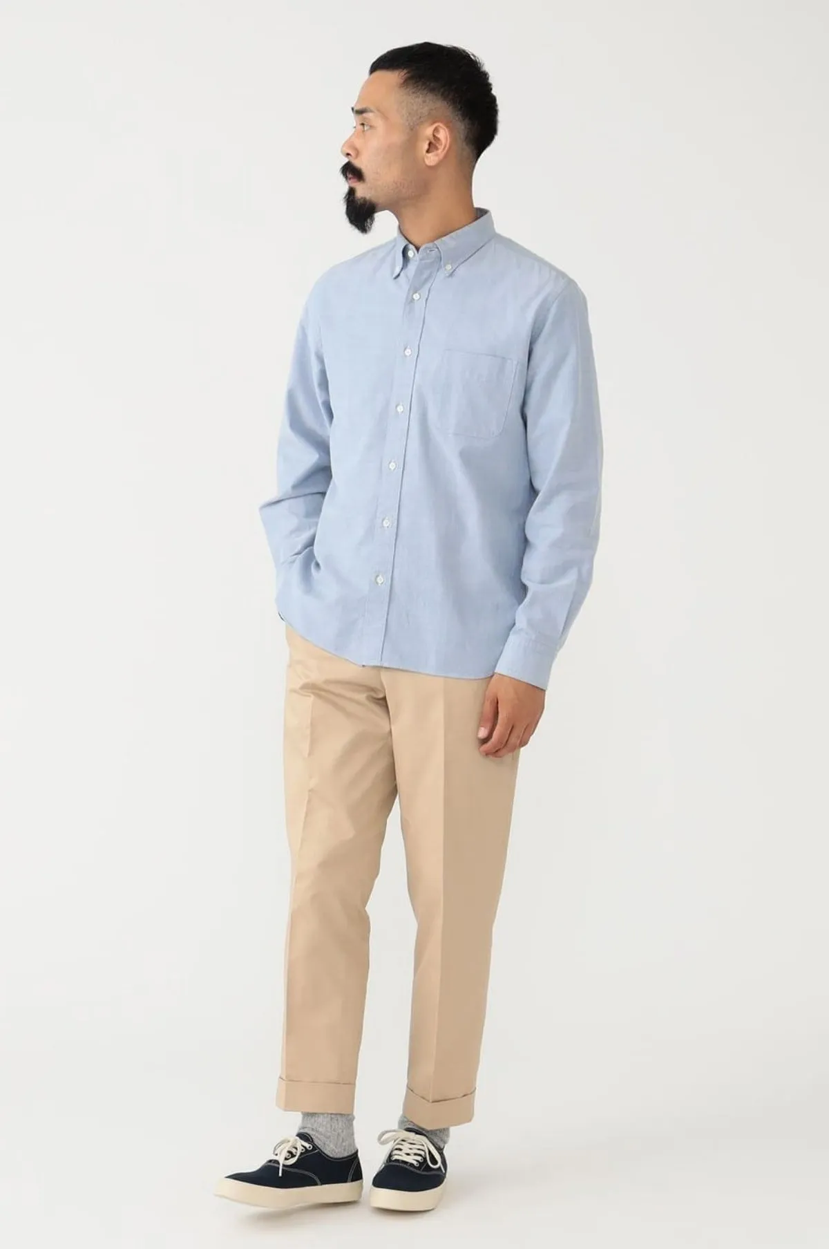 B.D Oxford Blue