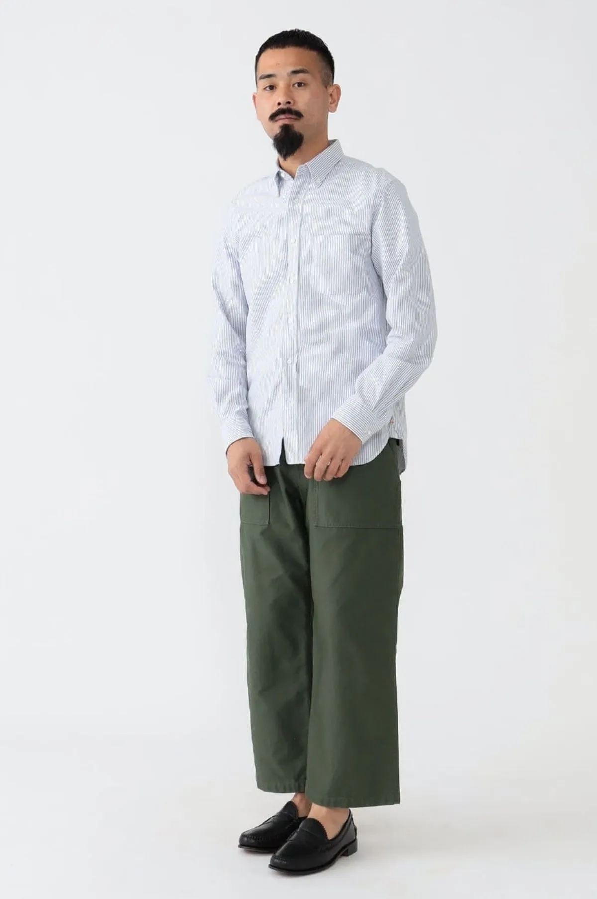 B.D. Oxford Candy Stripe Blue