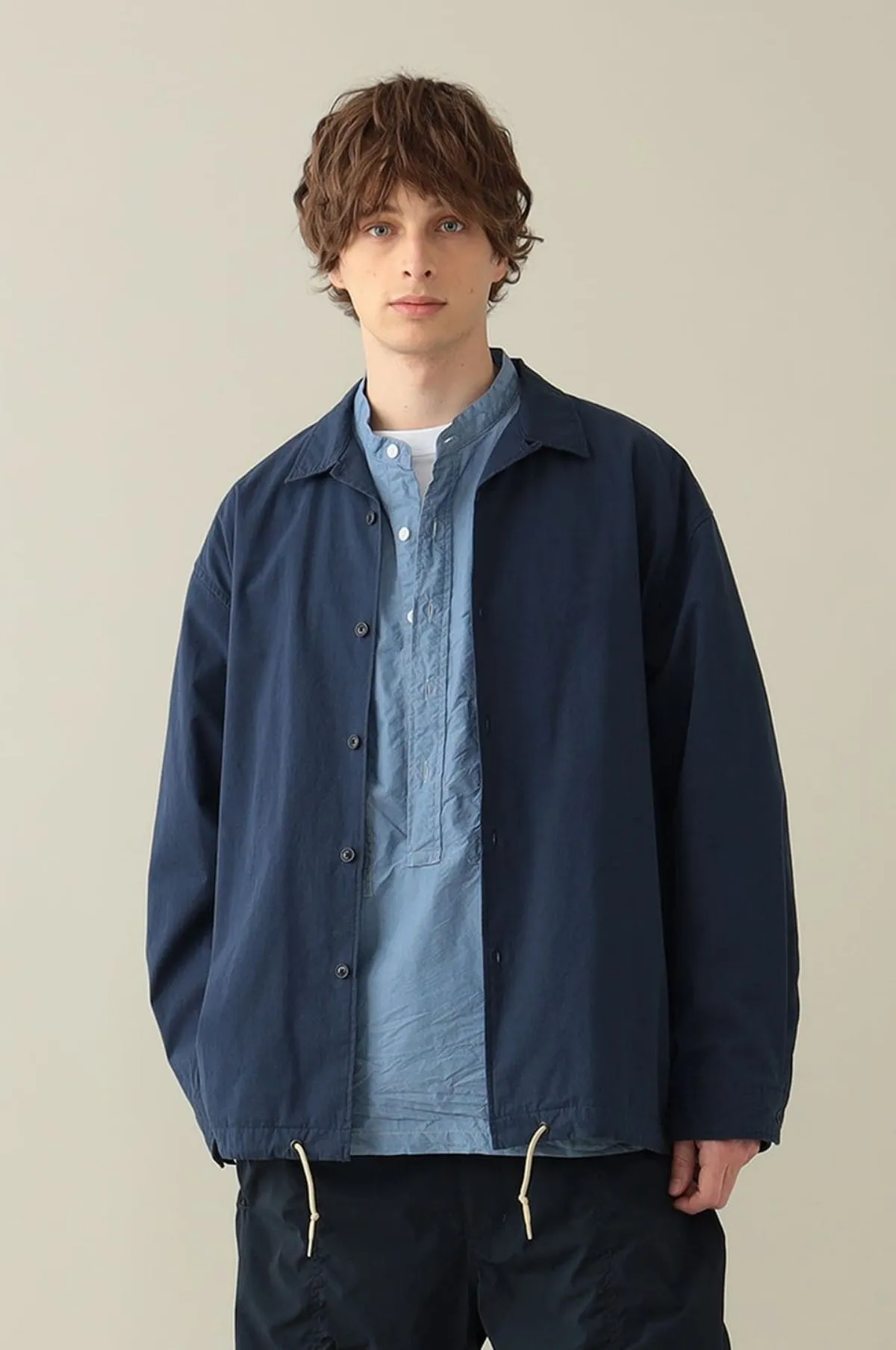 Benson Wind Shirt Navy