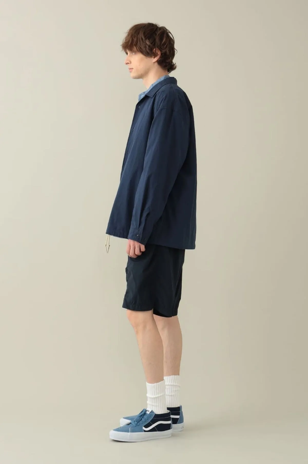 Benson Wind Shirt Navy