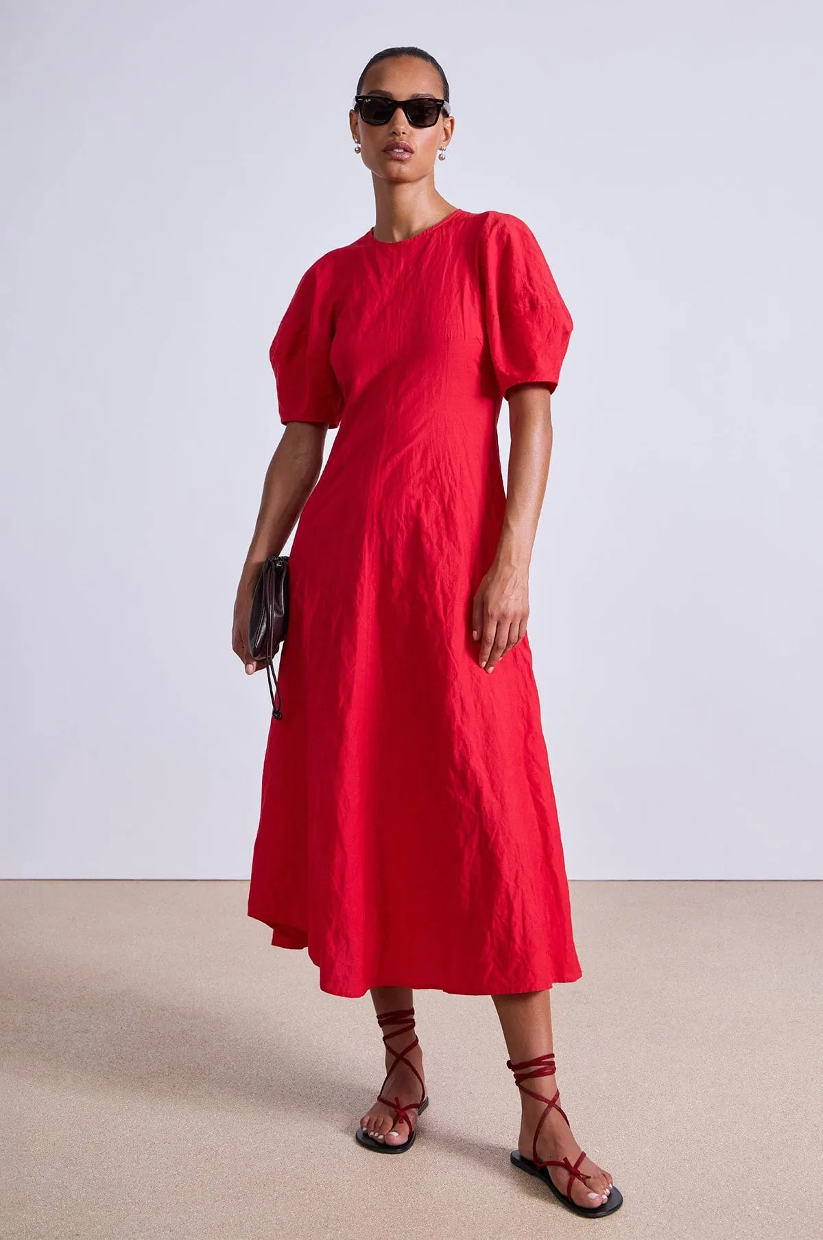 Bettina Maxi Dress Red