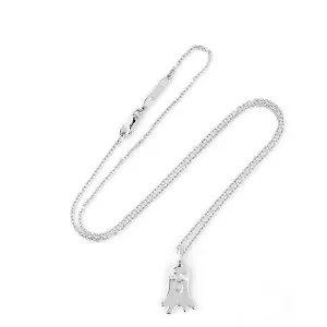 Boo 18K Whitegold Necklace w. Diamonds