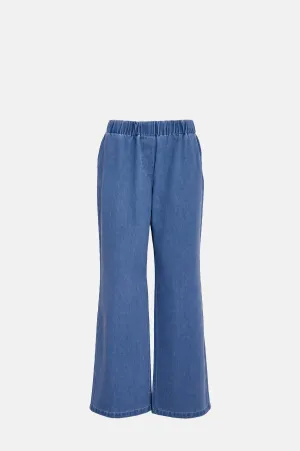 Bora Mid Waist Pant Light Denim