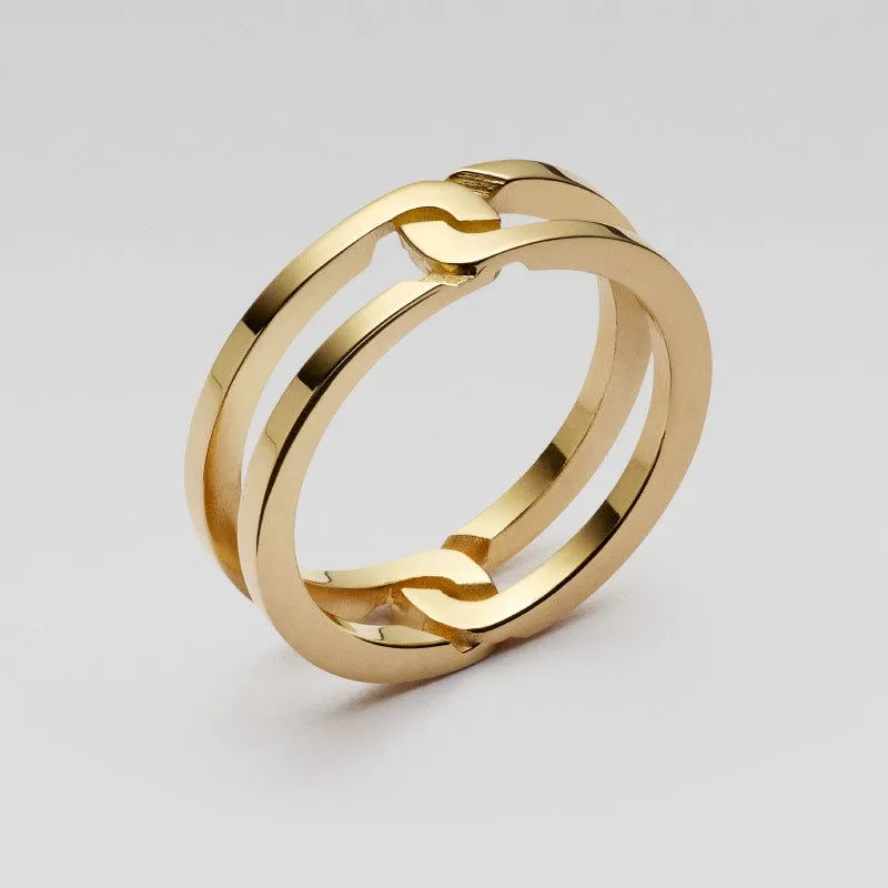 Breeze 18K Gold Ring