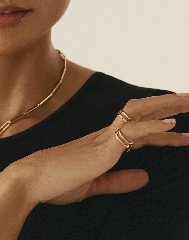 Breeze 18K Gold Ring