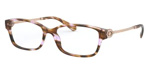 Bulgari Women's 54 mm Havana Purple Opticals