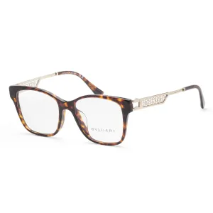 Bulgari Women's Opticals Havana 53mm Opticals