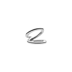 Bulky Viper Ring Silver