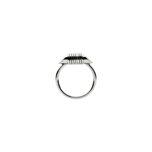 Bullet Ring Silver