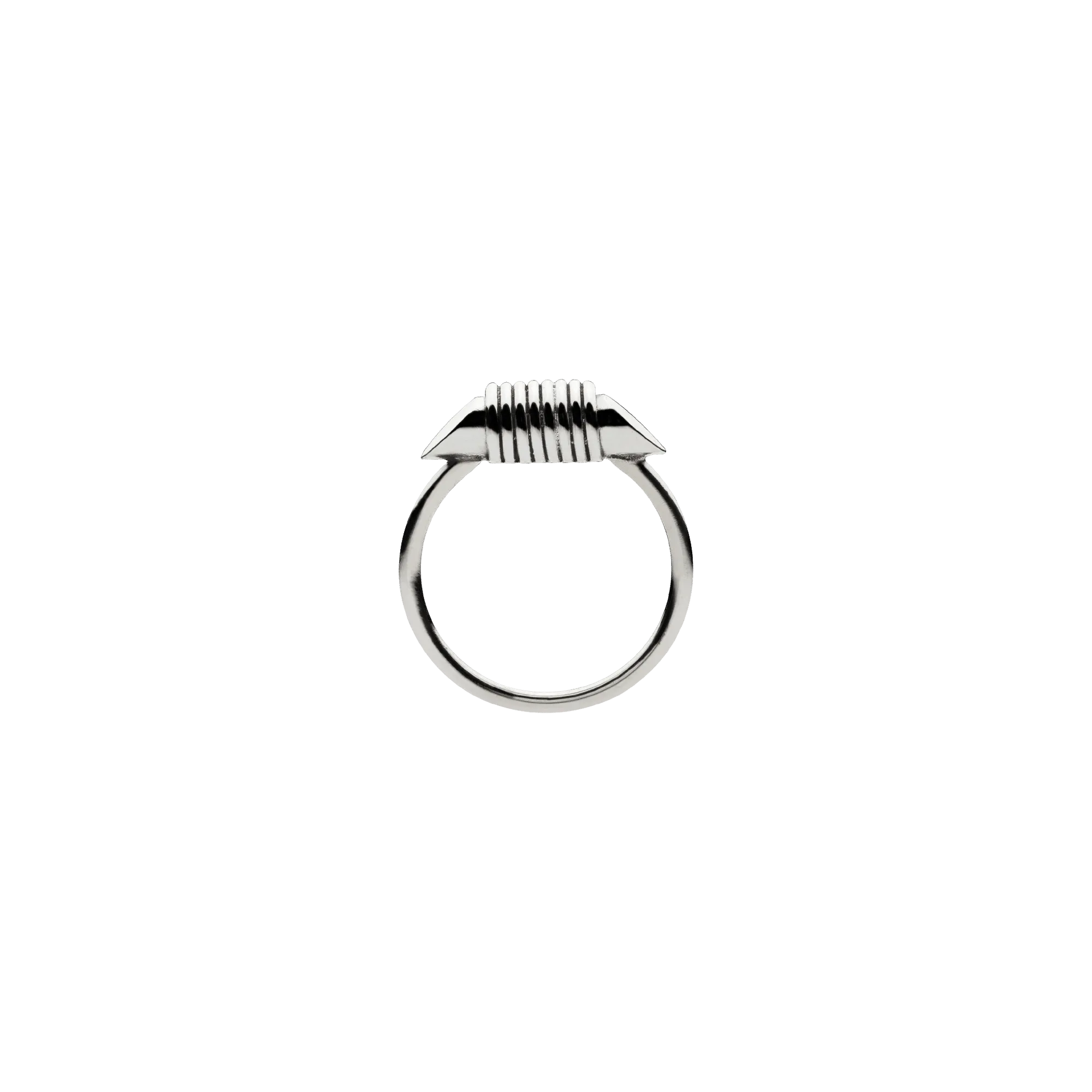 Bullet Ring Silver