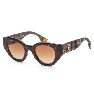 Burberry Women's 47mm Dark Havana Sunglasses BE4390-300213-47