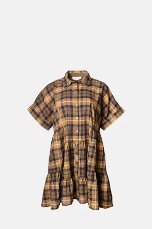 Caja Plaid Tunic Chocolate