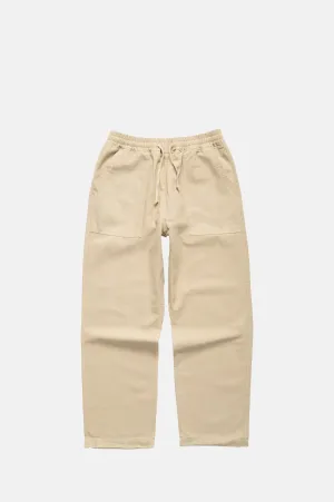 Canvas Chef Pants Pale Khaki
