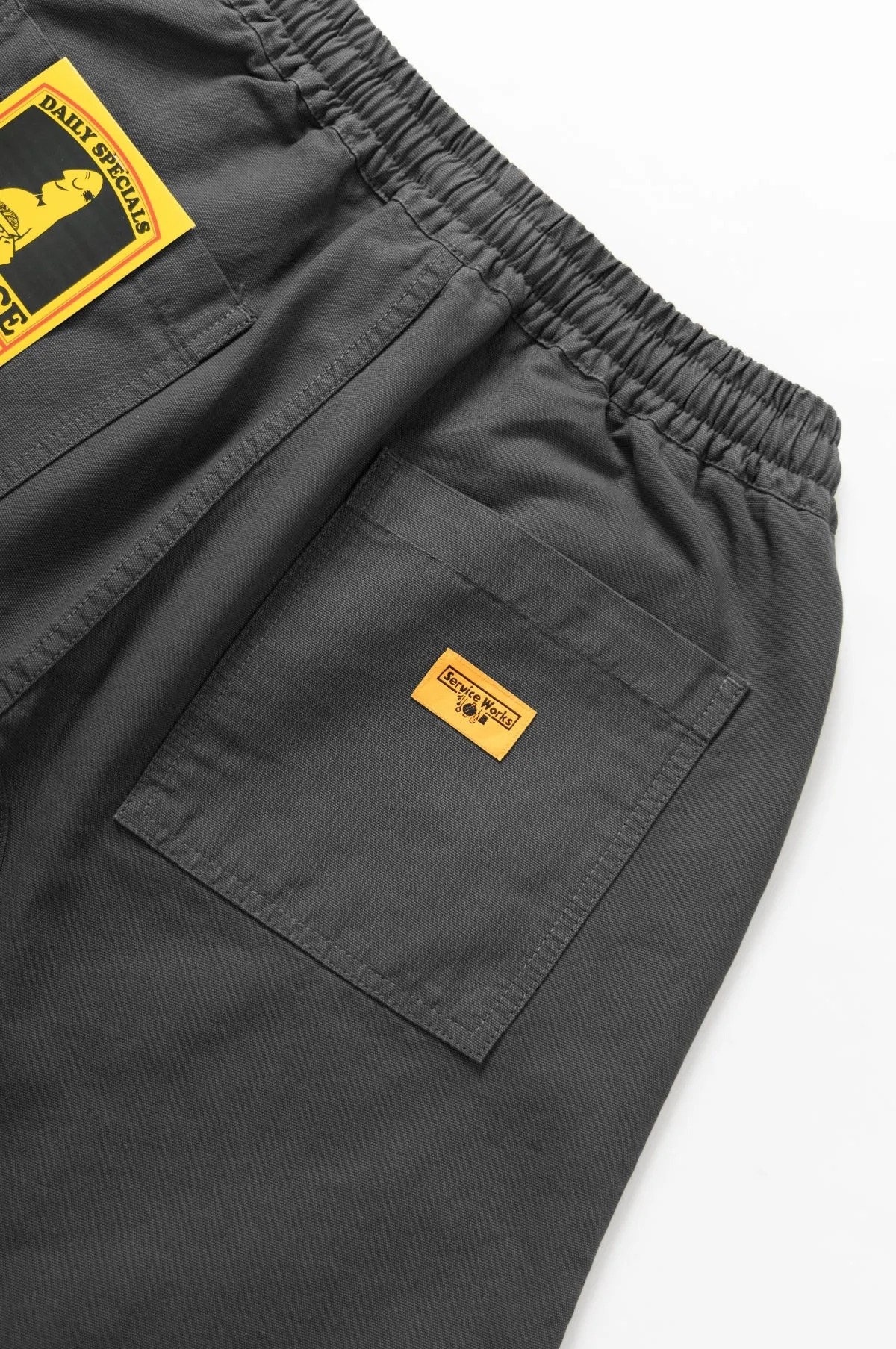 Canvas Chef Shorts Grey