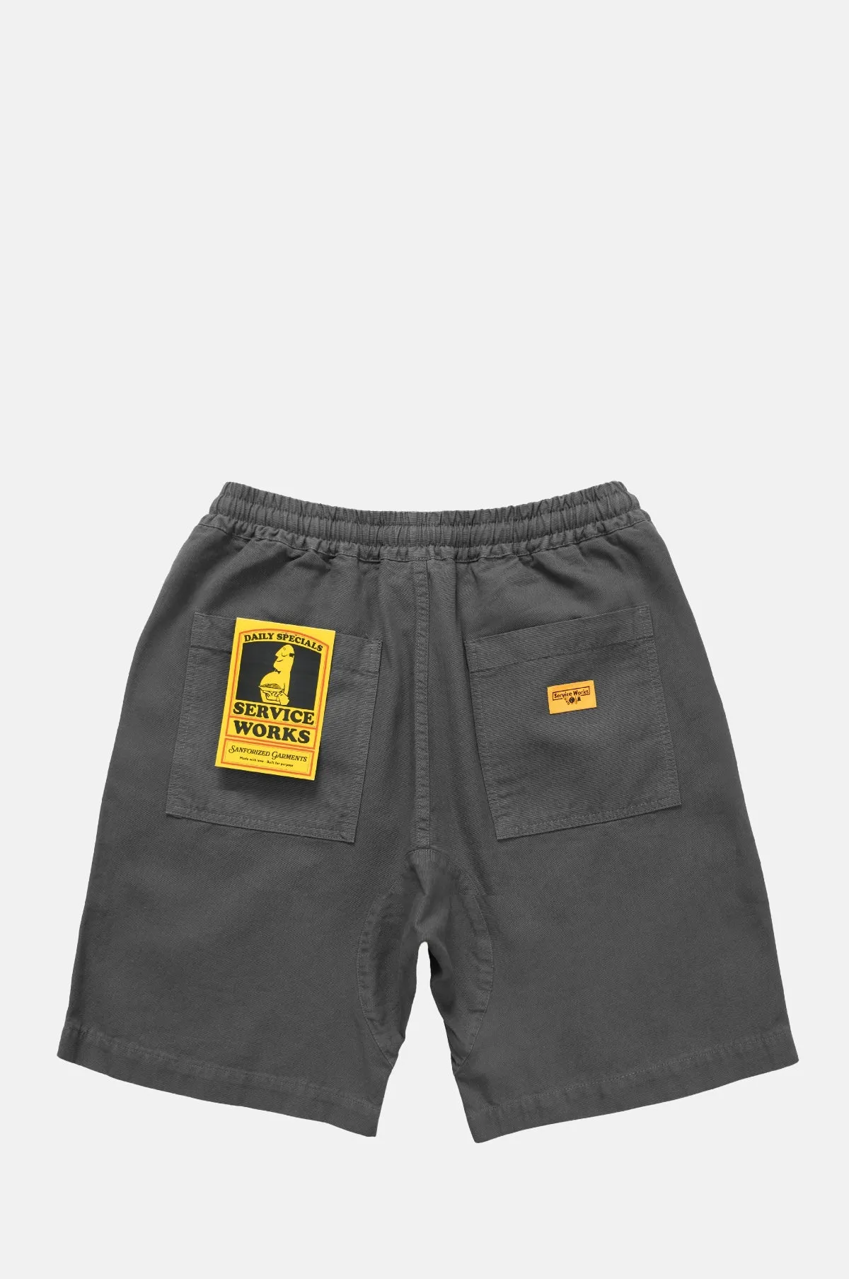 Canvas Chef Shorts Grey