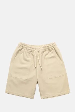 Canvas Chef Shorts Khaki