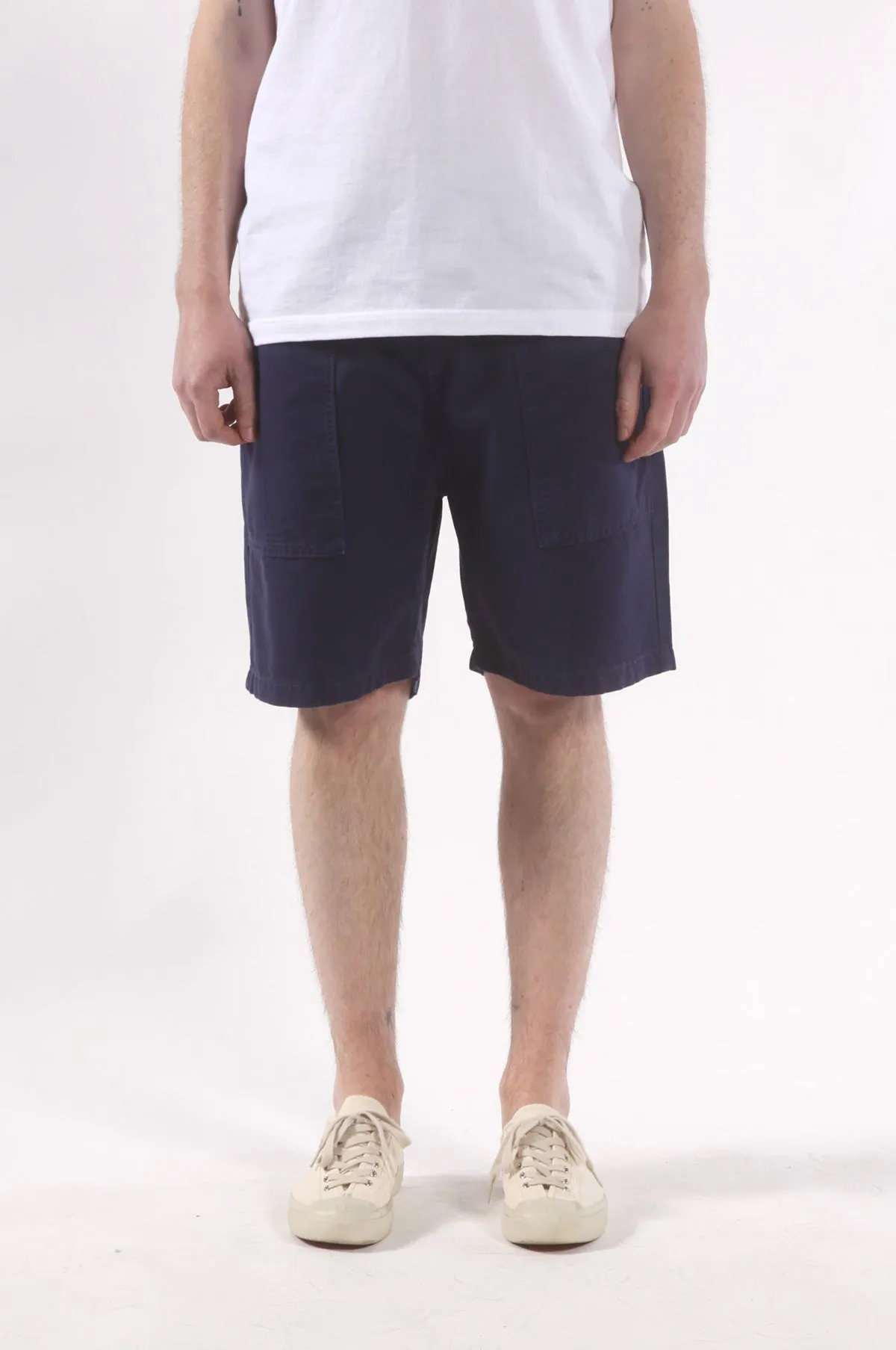 Canvas Chef Shorts Navy