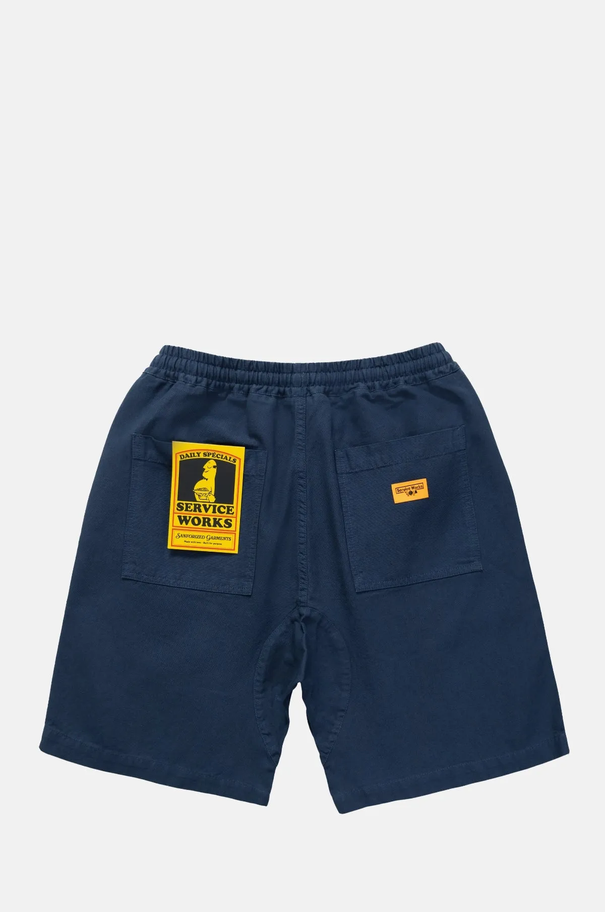 Canvas Chef Shorts Navy