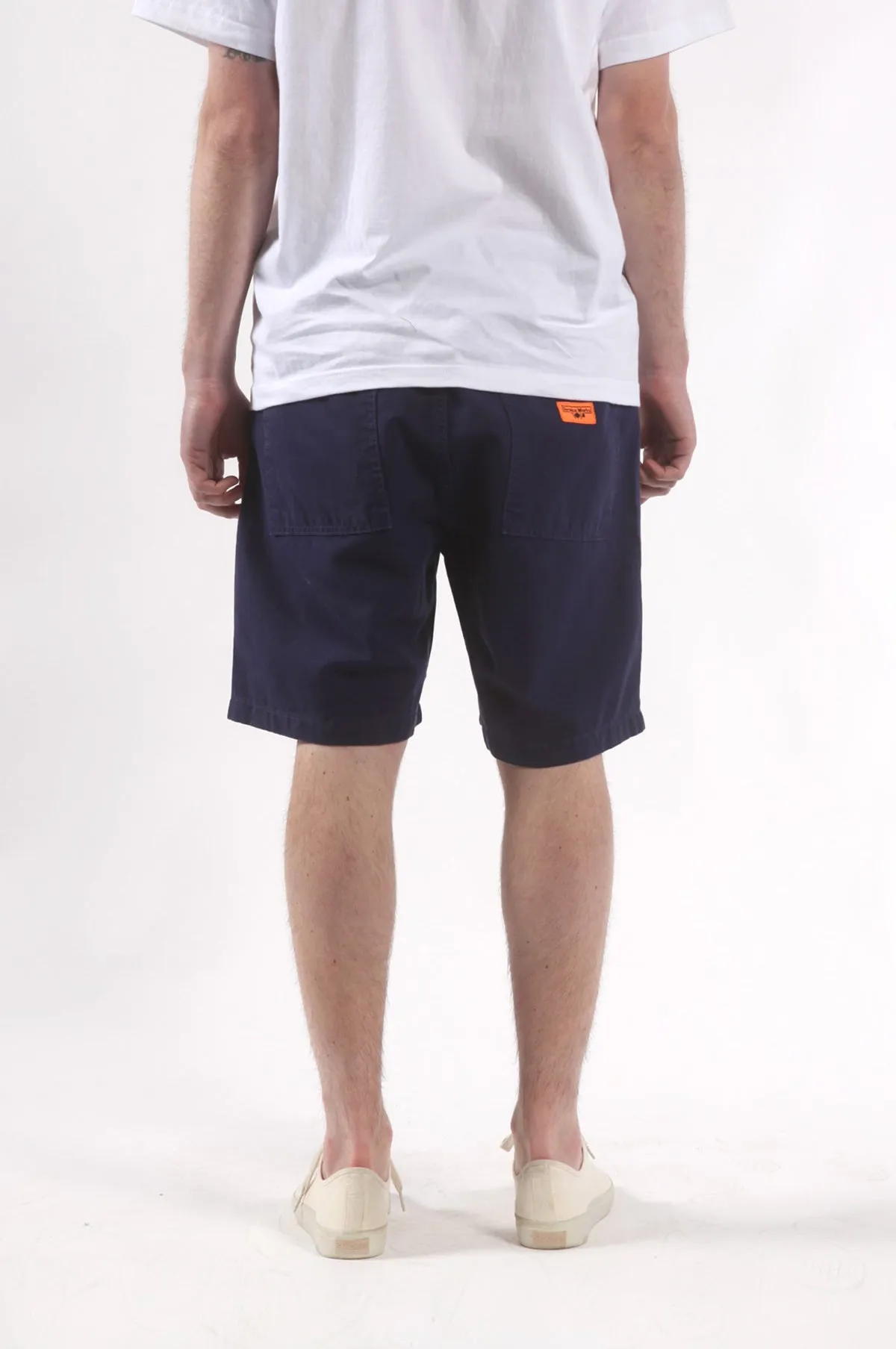 Canvas Chef Shorts Navy