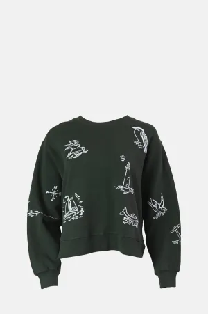Clyde Lighthouse Sweatshirt Army