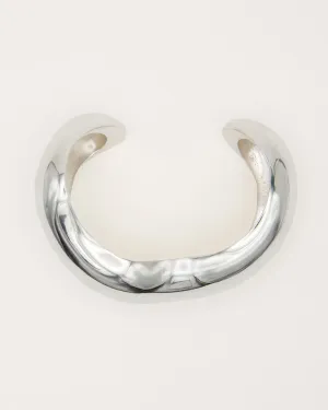 Céo Cuff Silver Bangle