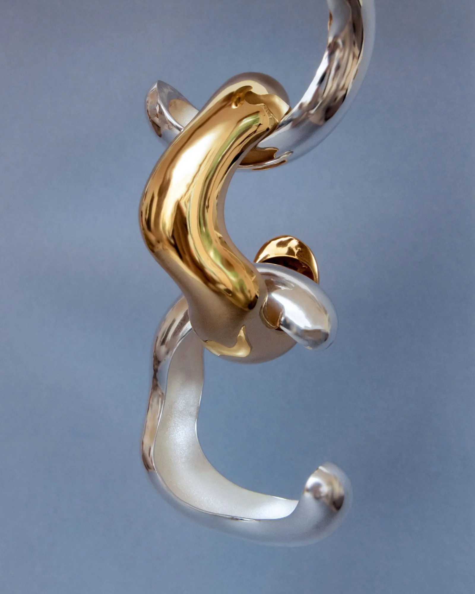 Céo Cuff Silver Bangle